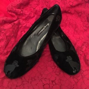 COPY - Beverly Feldman Black Ballerina Flats